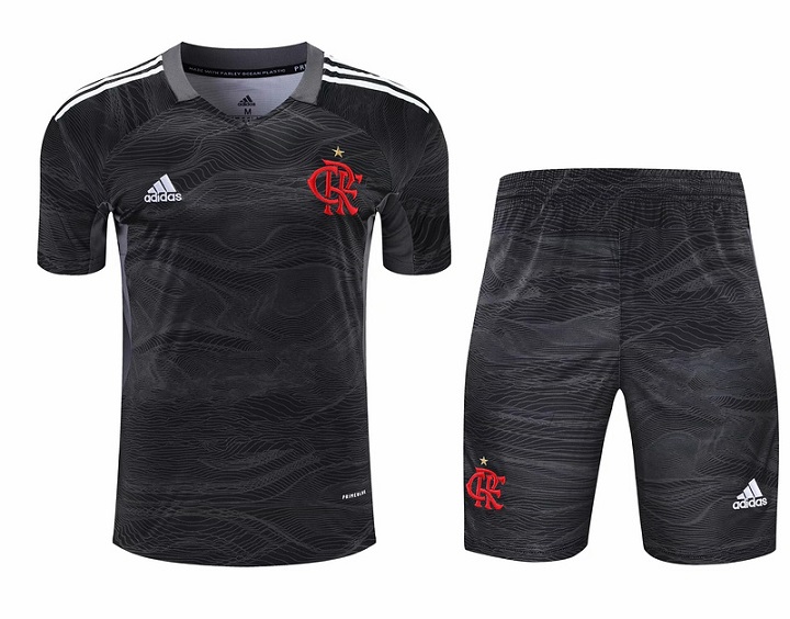 AAA Quality Flamengo 21/22 Black Training Kit Jerseys